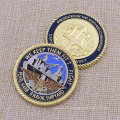 Soft Enamel Metal Us Army Challenge Coin for Collection